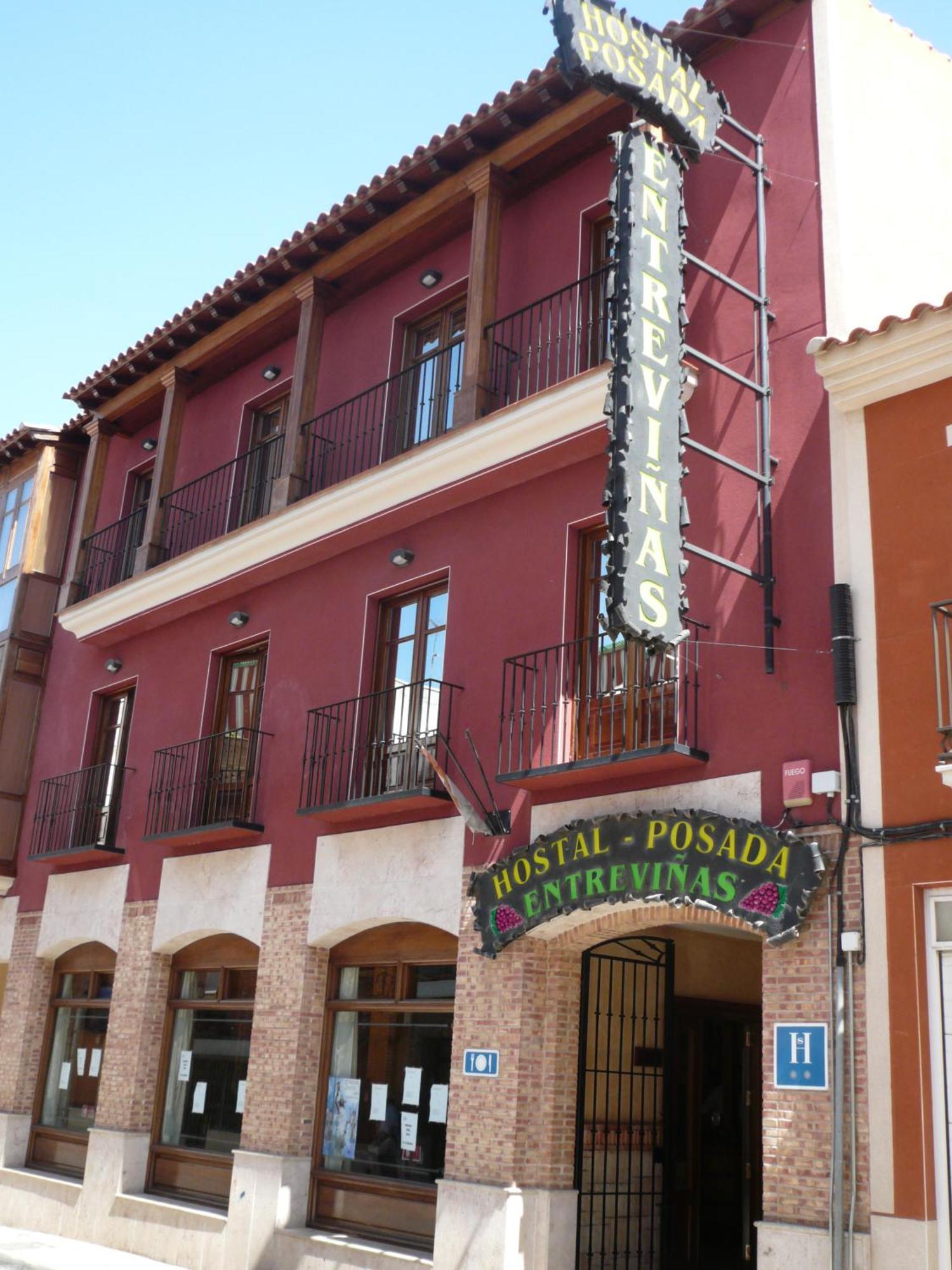 Hostal Posada Entrevinas Hotel Valdepenas Exterior photo